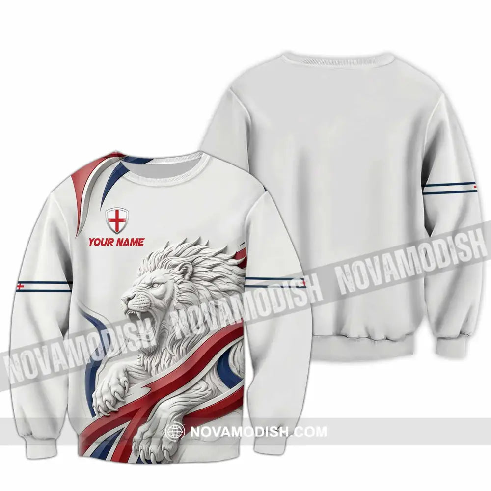 Unisex Shirt - Custom England Shirt - Long Sleeve / S - T-shirt
