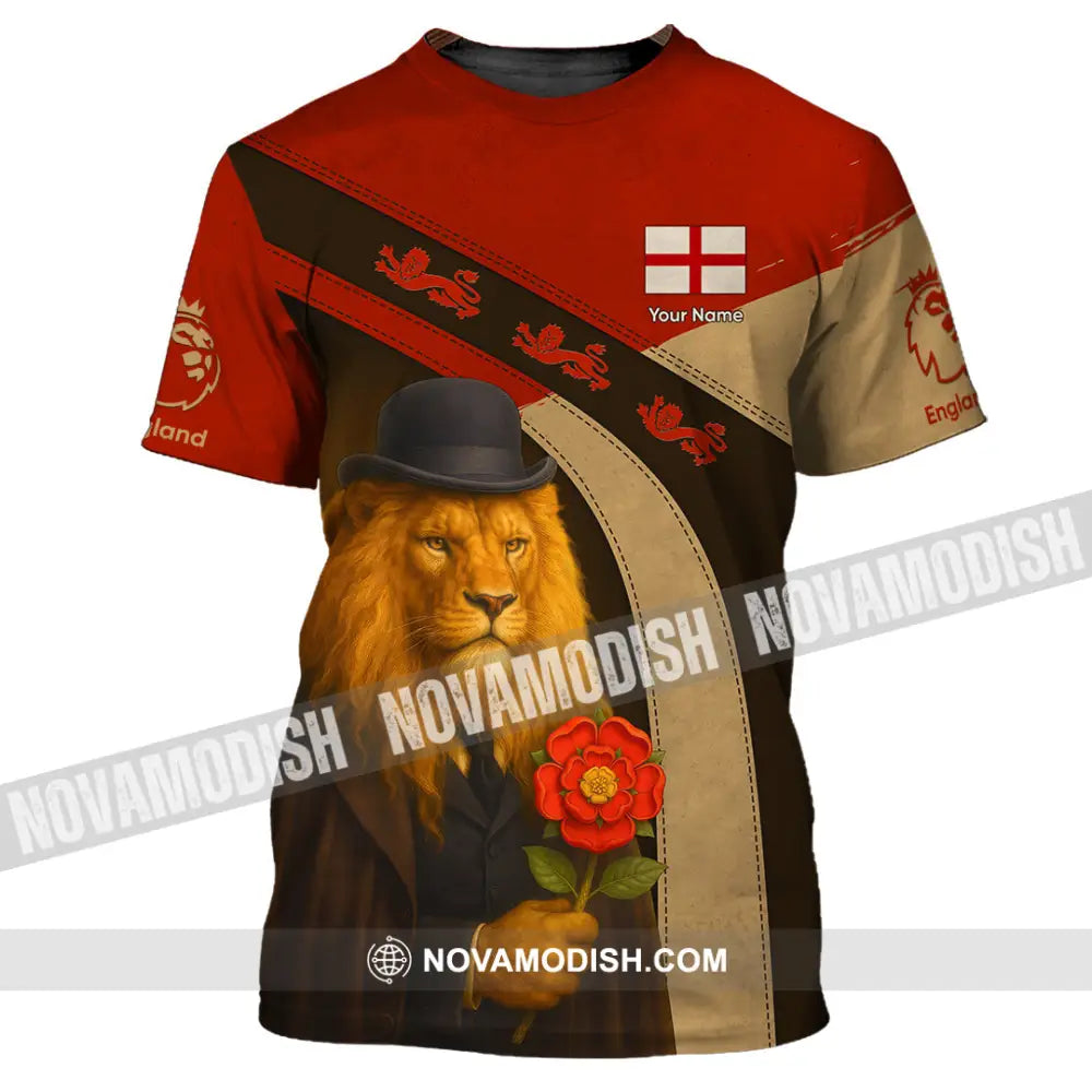 Unisex Shirt - Custom England Shirt T-Shirt / S T-shirt