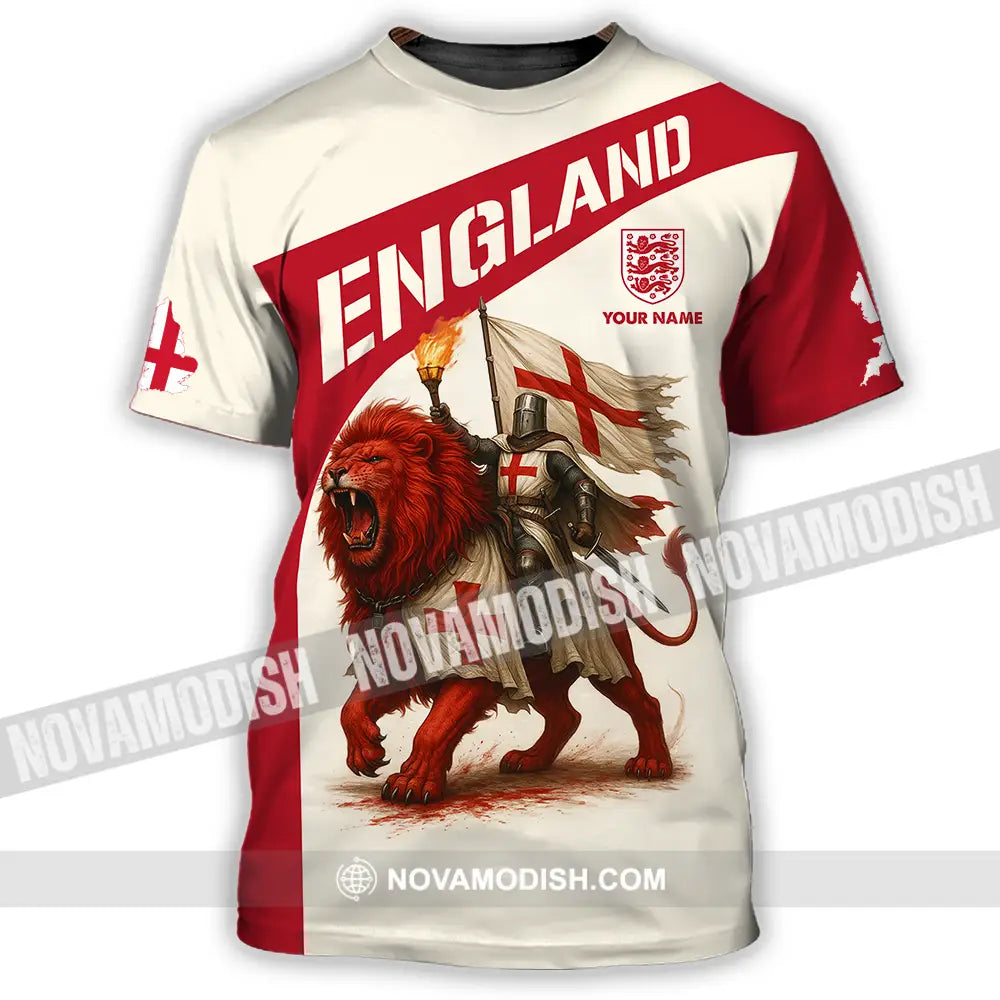 Unisex Shirt - Custom England Shirt T-Shirt / S T-shirt