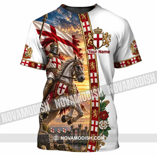 Unisex Shirt - Custom England Shirt - T-Shirt / S - T-shirt