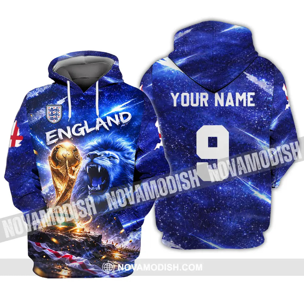 Unisex Shirt - Custom England World Cup 2026 3D Shirt Hoodie / S T-shirt