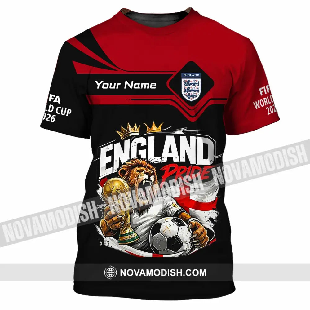 Unisex Shirt - Custom England World Cup 2026 3D Shirt - T-Shirt / S - T-shirt