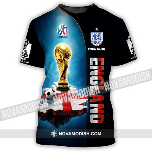 Unisex Shirt - Custom England World Cup 2026 3D Shirt - T-Shirt / S - T-shirt