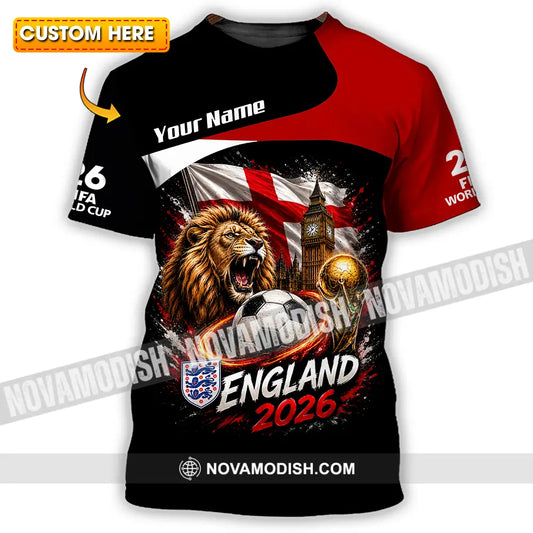 Unisex Shirt - Custom England World Cup 2026 Shirt - T-shirt
