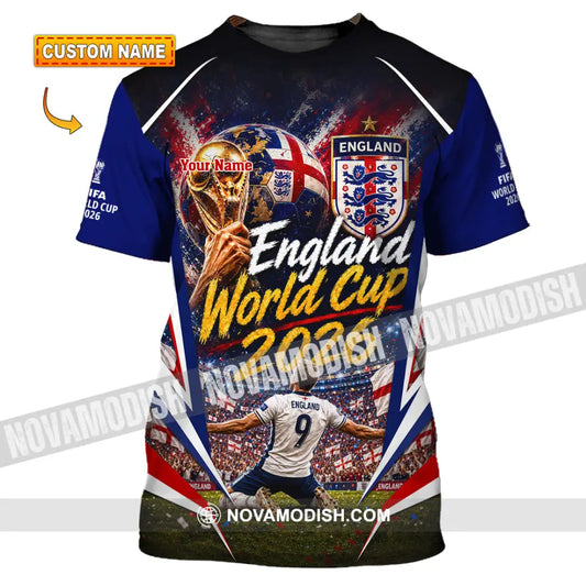 Unisex Shirt - Custom England World Cup 2026 Shirt - T-shirt