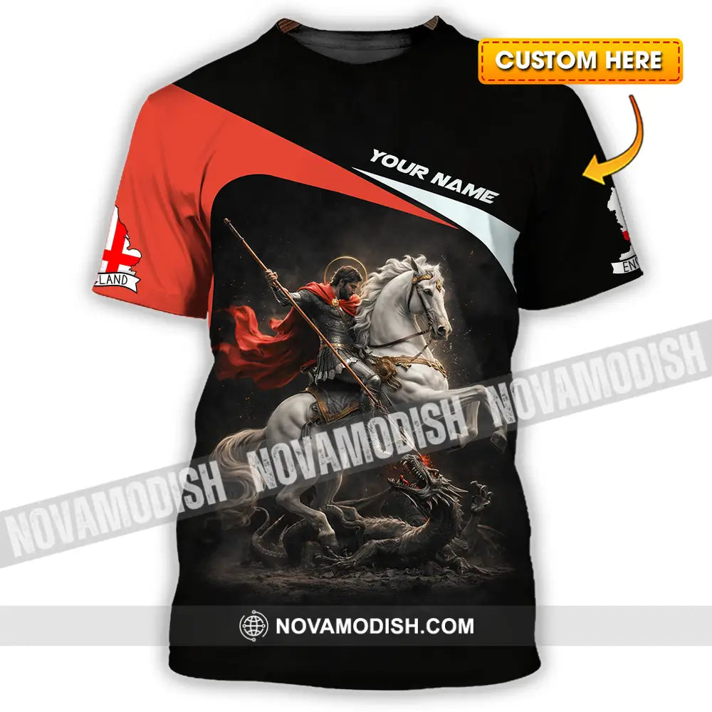 Unisex Shirt - Custom English Horseman 3D Shirt T-shirt