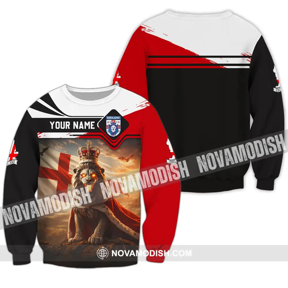 Unisex Shirt - Custom English Lion King 3D Shirt Long Sleeve / S T-shirt