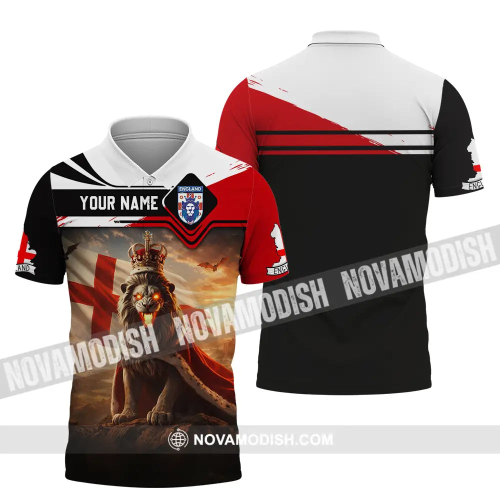 Unisex Shirt - Custom English Lion King 3D Shirt Polo Shirt / S T-shirt
