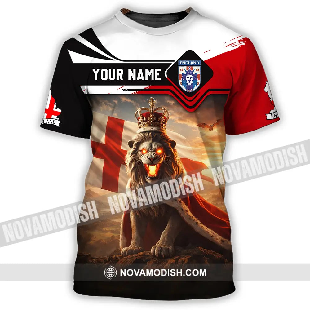 Unisex Shirt - Custom English Lion King 3D Shirt T-Shirt / S T-shirt