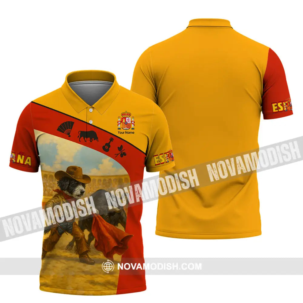 Unisex Shirt - Custom Espana Shirt Polo Shirt / S T-shirt