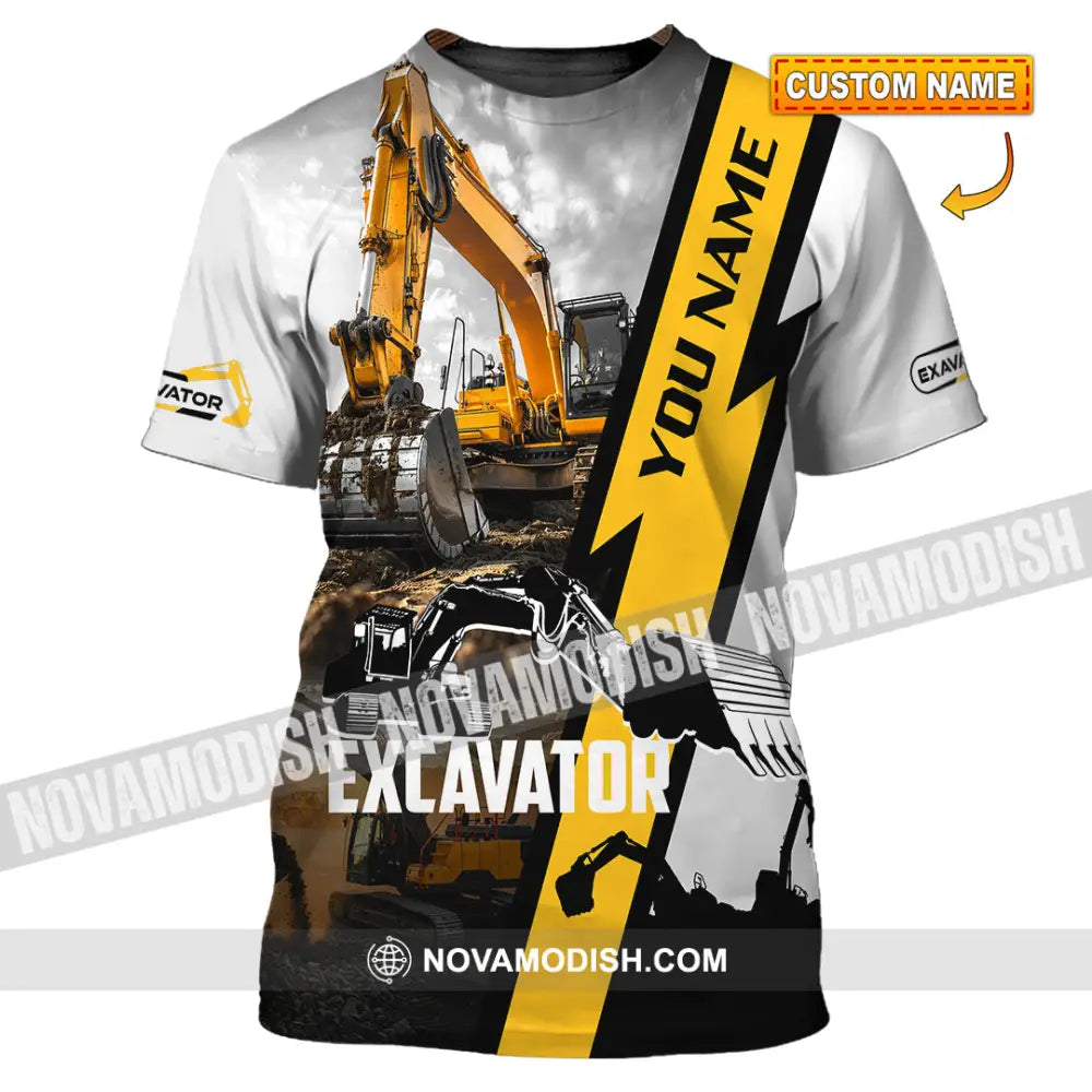 Unisex Shirt - Custom Excavator Shirt - T-shirt
