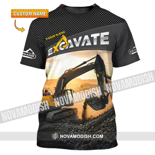 Unisex Shirt - Custom Excavator Shirt - T-shirt