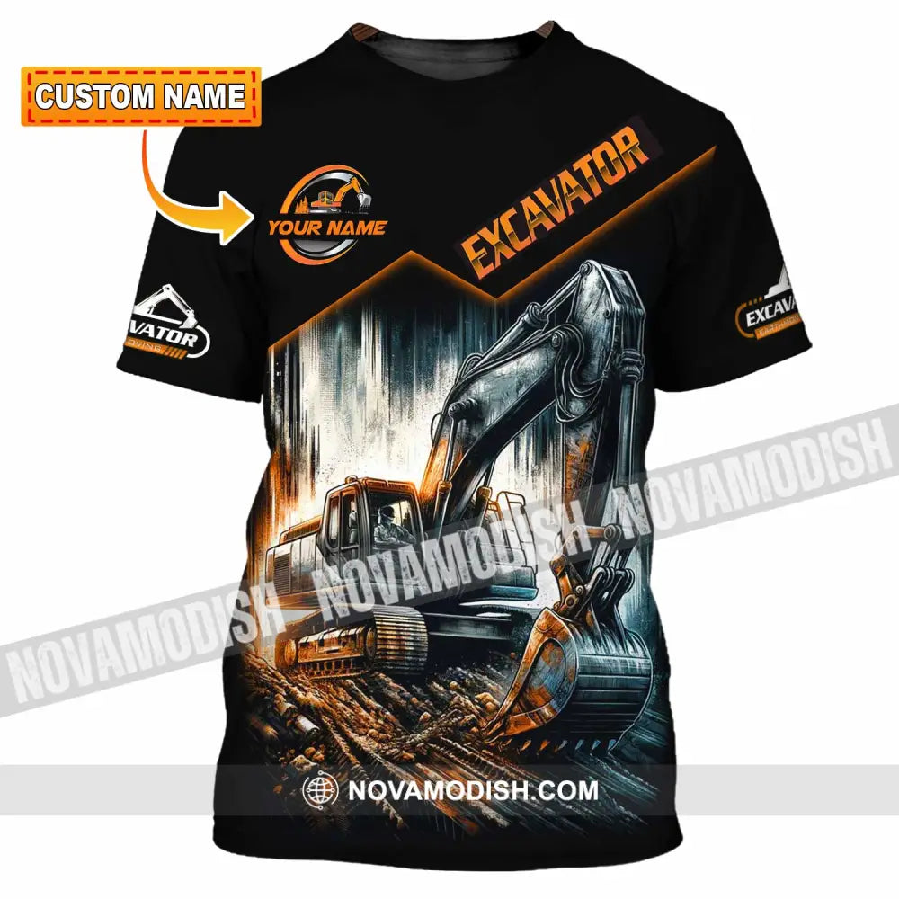 Unisex Shirt - Custom Excavator Shirt - T-shirt