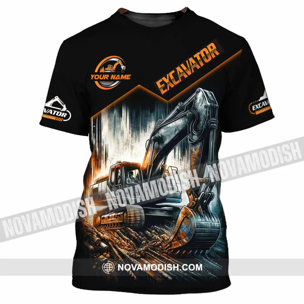 Unisex Shirt - Custom Excavator Shirt - T-Shirt / S - T-shirt