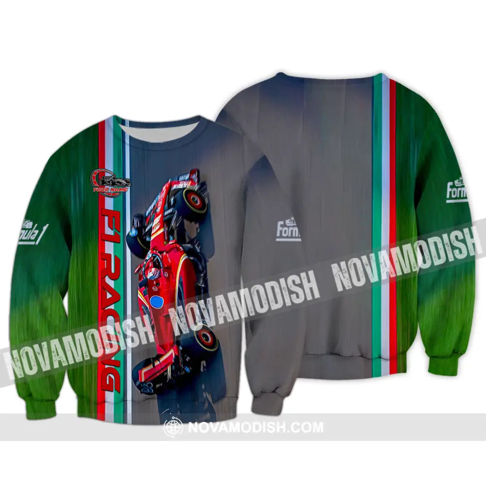 Unisex Shirt - Custom F1 Racing Shirt Long Sleeve / S T-shirt