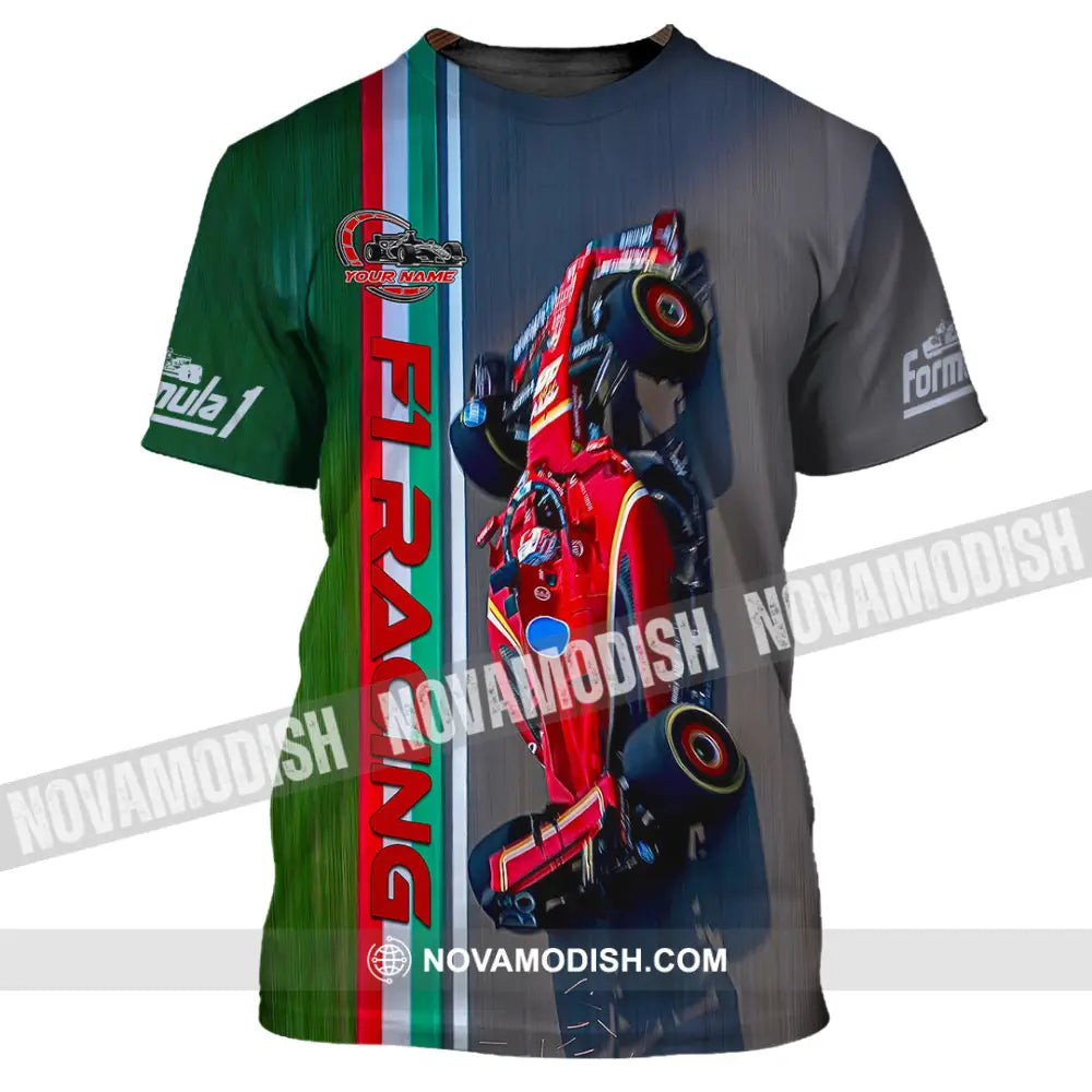 Unisex Shirt - Custom F1 Racing Shirt T-Shirt / S T-shirt