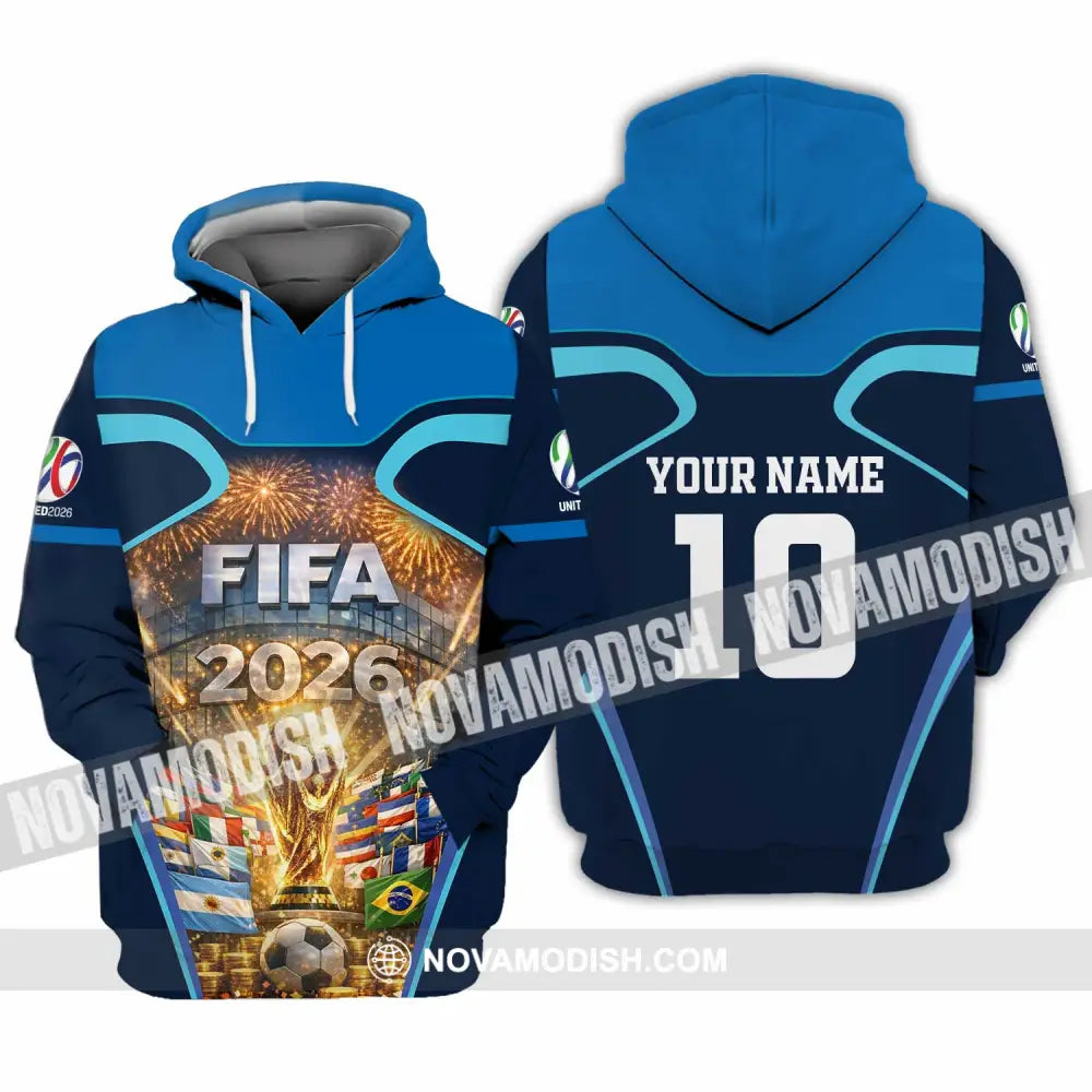 Unisex Shirt - Custom Fifa World Cup 2026 3D Shirt Hoodie / S T-shirt