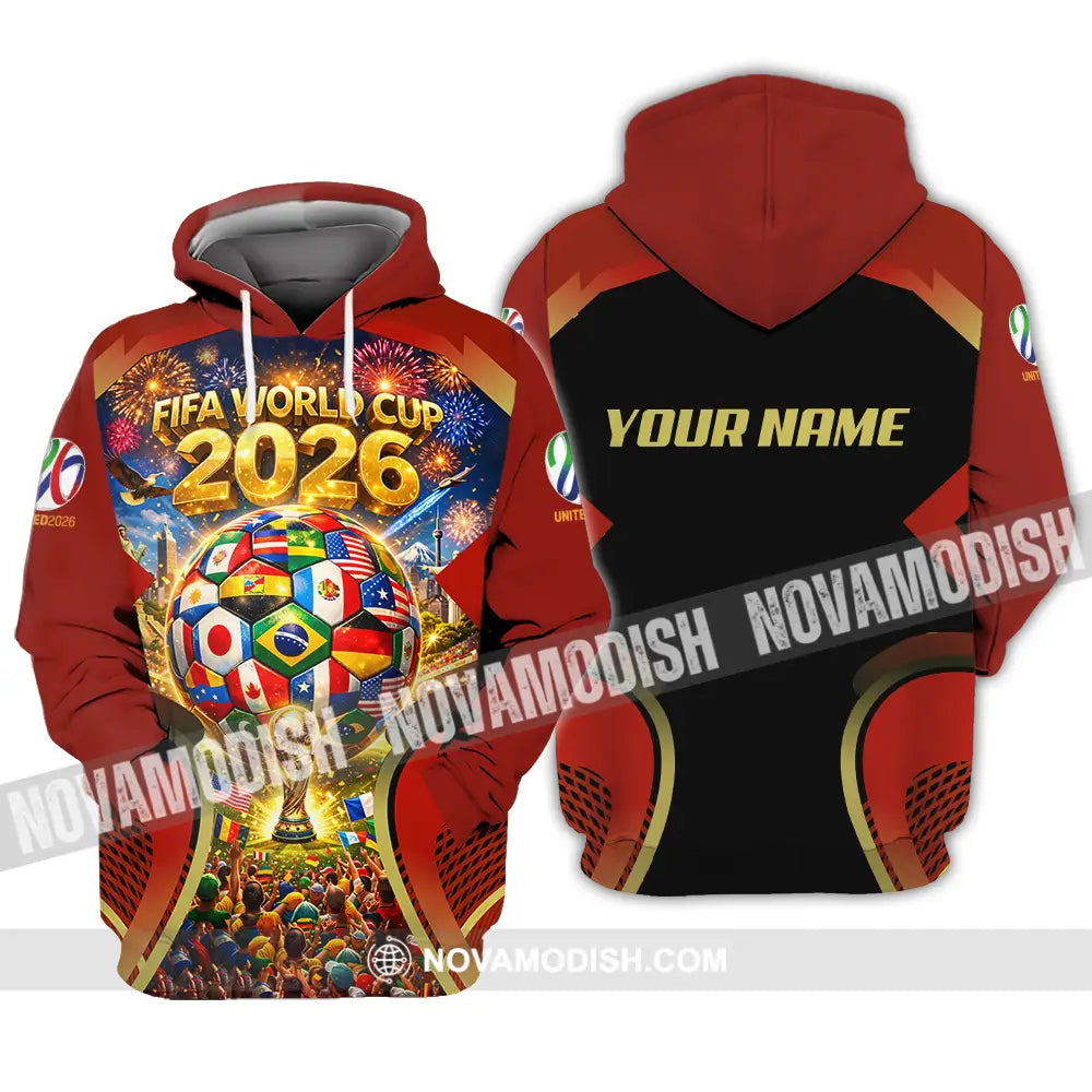 Unisex Shirt - Custom FIFA World Cup 2026 3D Shirt Hoodie / S T-shirt