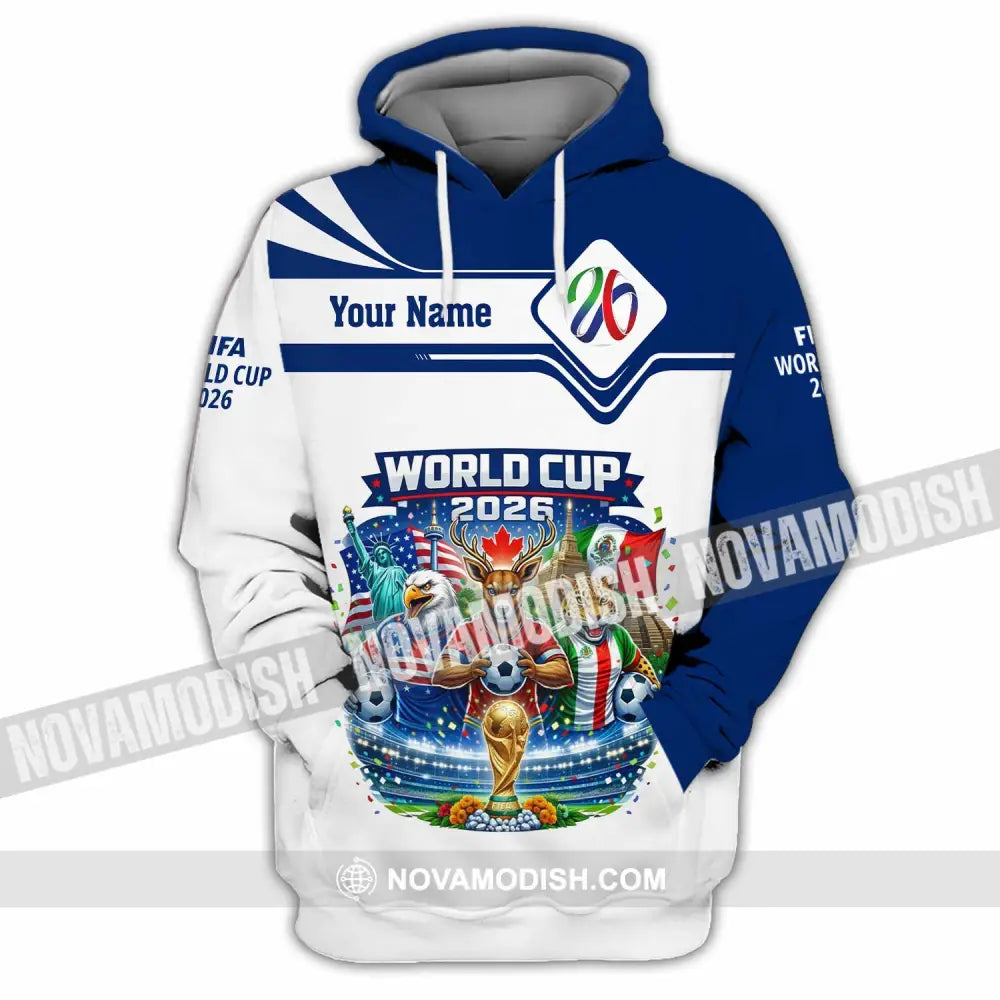 Unisex Shirt - Custom FIFA World Cup 2026 3D Shirt Hoodie / S T-shirt
