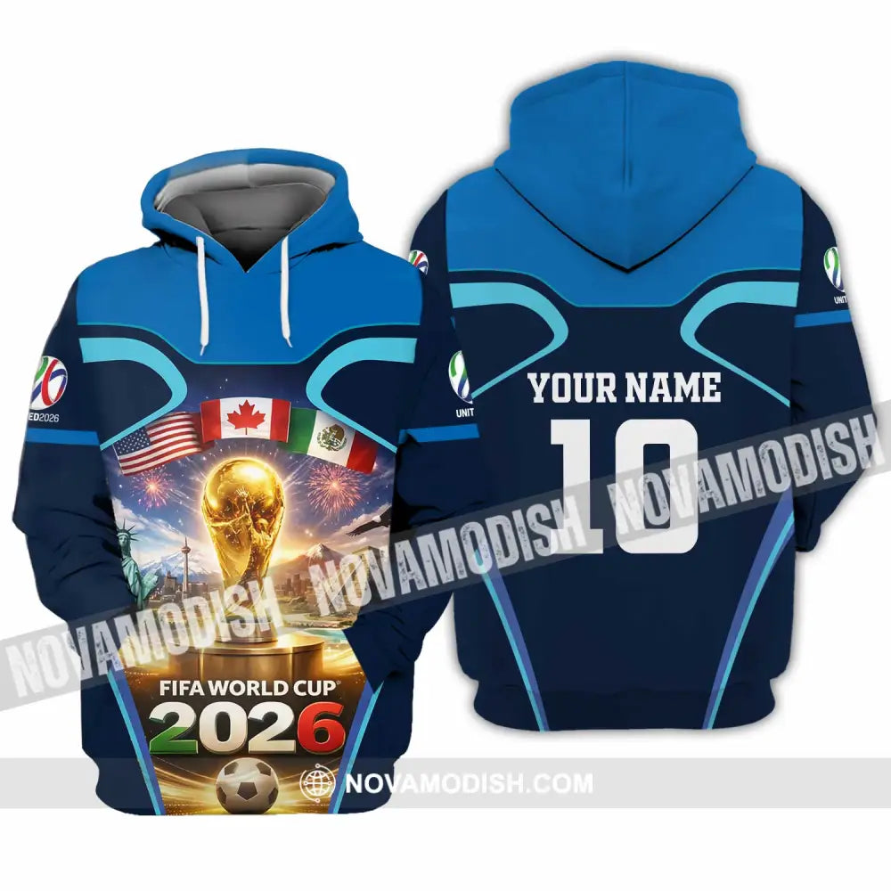 Unisex Shirt - Custom Fifa World Cup 2026 3D Shirt - Hoodie / S - T-shirt