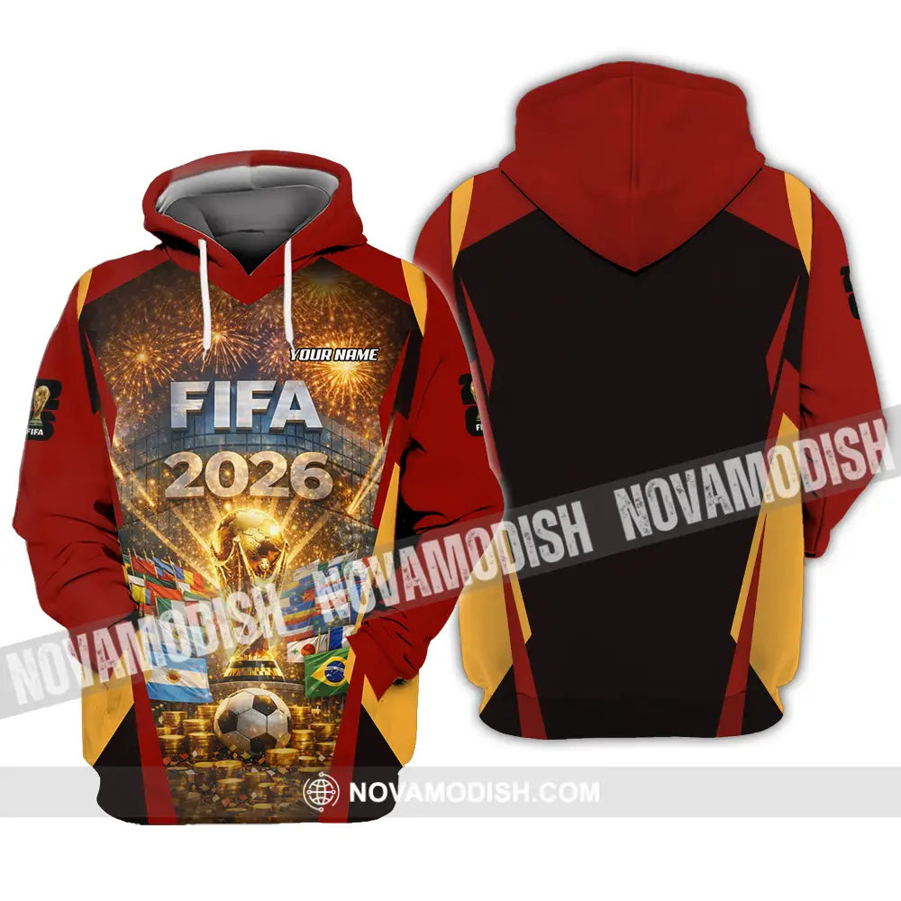 Unisex Shirt - Custom FIFA World Cup 2026 3D Shirt Hoodie / S T-shirt