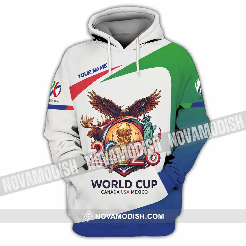 Unisex Shirt - Custom Fifa World Cup 2026 3D Shirt Hoodie / S T-shirt