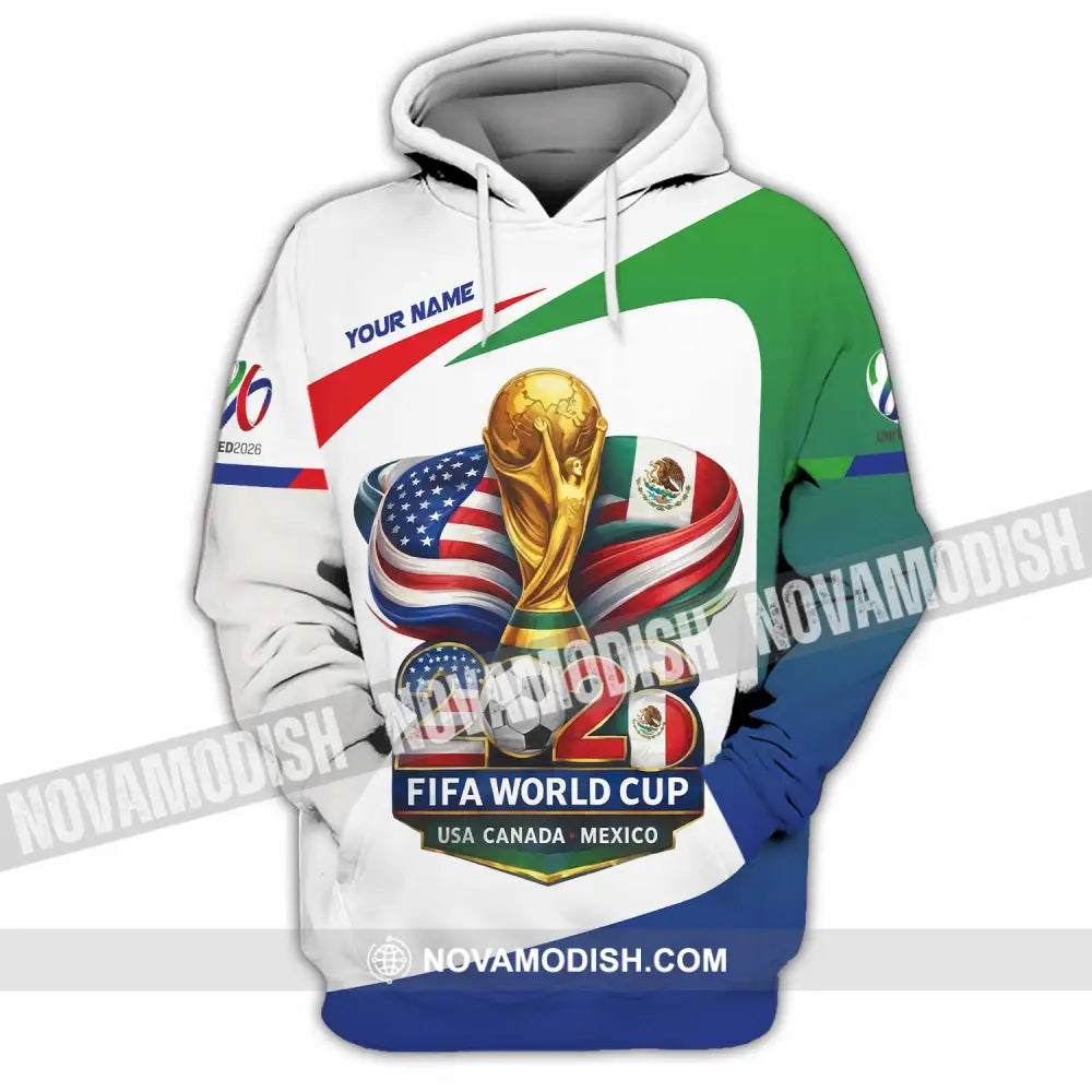Unisex Shirt - Custom Fifa World Cup 2026 3D Shirt Hoodie / S T-shirt