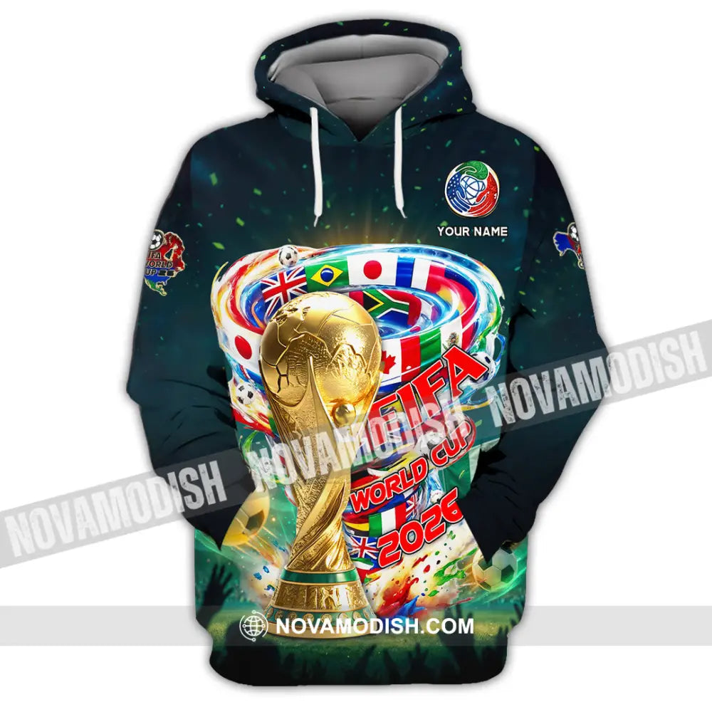 Unisex Shirt - Custom FIFA World Cup 2026 3D Shirt Hoodie / S T-shirt