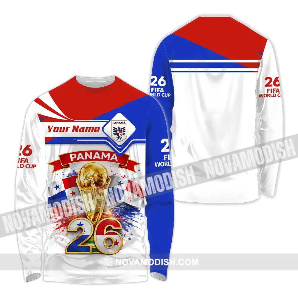 Unisex Shirt - Custom Fifa World Cup 2026 3D Shirt - Long Sleeve Shirt / S - T-shirt