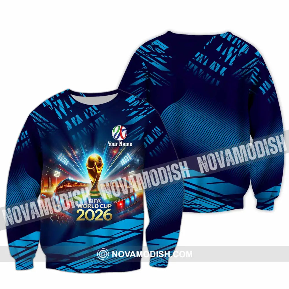 Unisex Shirt - Custom Fifa World Cup 2026 3D Shirt Long Sleeve / S T-shirt