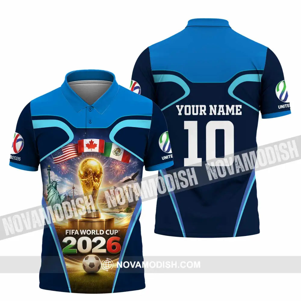 Unisex Shirt - Custom Fifa World Cup 2026 3D Shirt - Polo Shirt / S - T-shirt