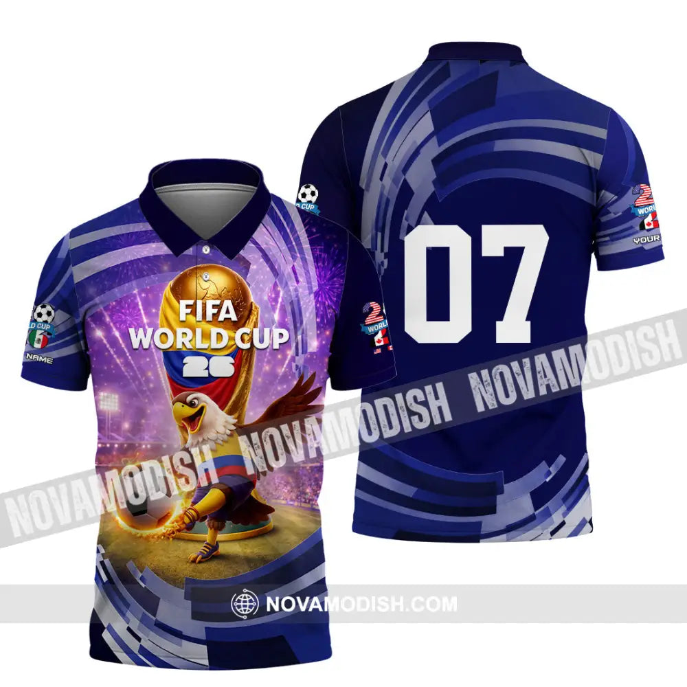 Unisex Shirt - Custom Fifa World Cup 2026 3D Shirt Polo Shirt / S T-shirt