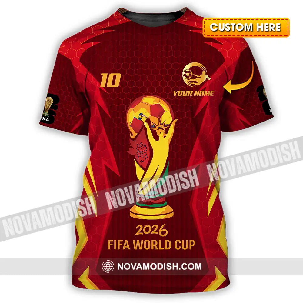Unisex Shirt - Custom FIFA World Cup 2026 3D Shirt T-shirt
