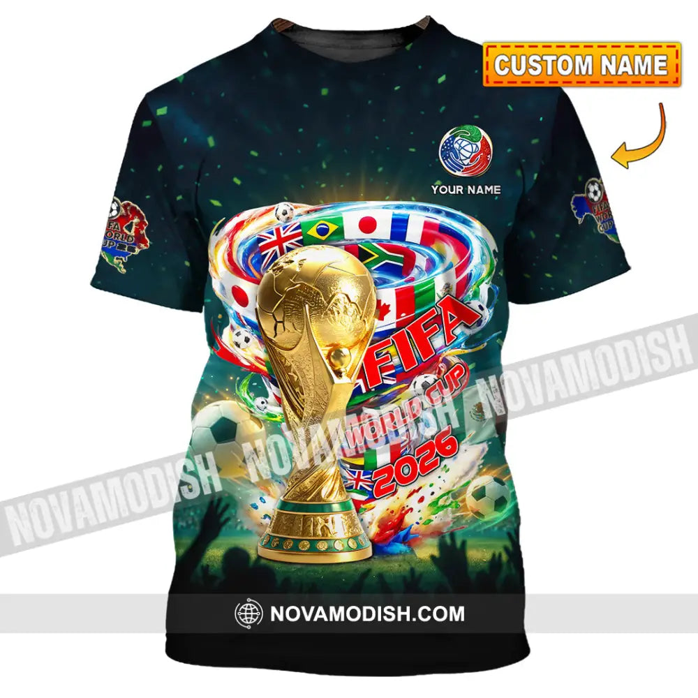 Unisex Shirt - Custom FIFA World Cup 2026 3D Shirt T-shirt