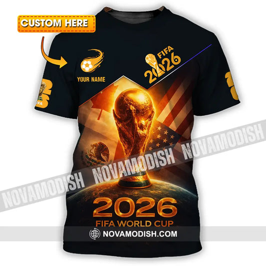 Unisex Shirt - Custom Fifa World Cup 2026 3D Shirt T-shirt