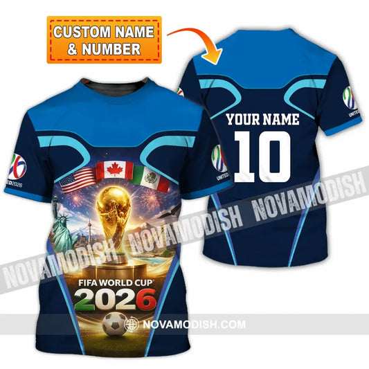 Unisex Shirt - Custom Fifa World Cup 2026 3D Shirt - T-shirt