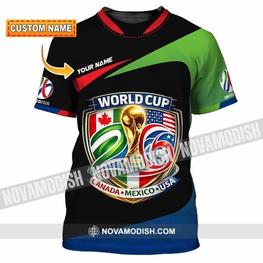 Unisex Shirt - Custom Fifa World Cup 2026 3D Shirt T-shirt