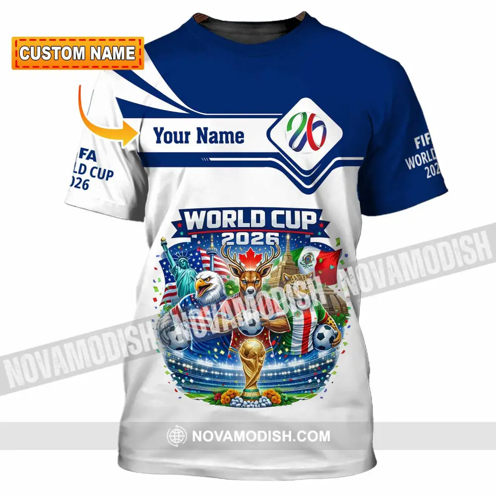 Unisex Shirt - Custom FIFA World Cup 2026 3D Shirt T-shirt