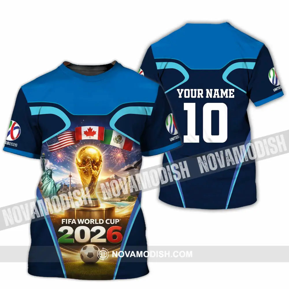 Unisex Shirt - Custom Fifa World Cup 2026 3D Shirt - T-Shirt / S - T-shirt