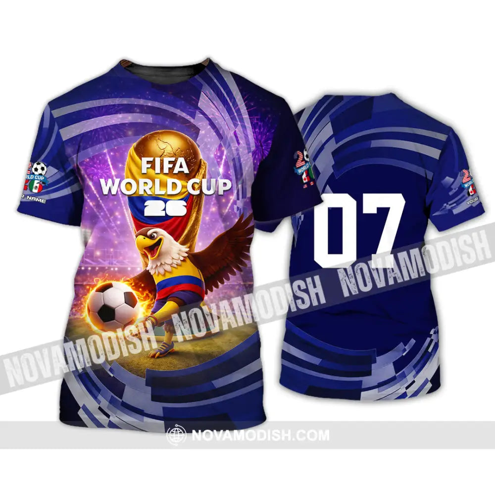 Unisex Shirt - Custom Fifa World Cup 2026 3D Shirt T-Shirt / S T-shirt