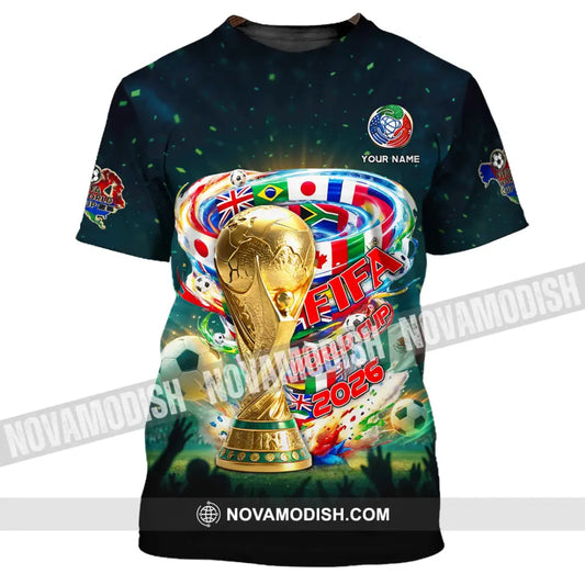 Unisex Shirt - Custom FIFA World Cup 2026 3D Shirt T-Shirt / S T-shirt