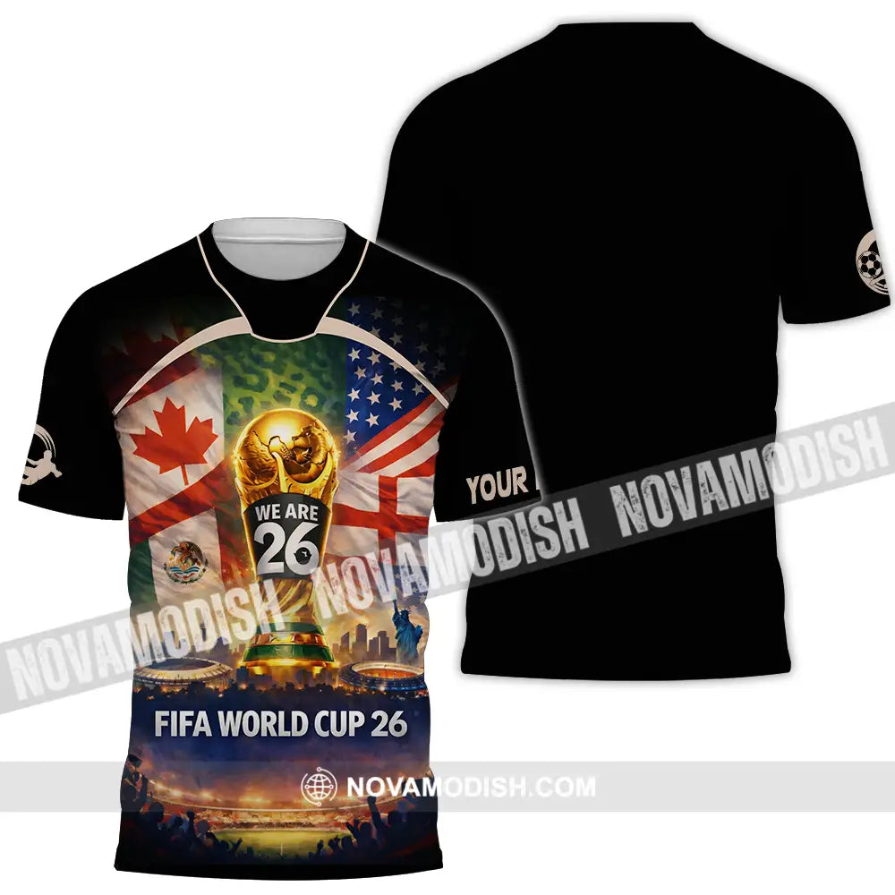 Unisex Shirt - Custom FIFA World Cup 2026 3D Shirt T-Shirt / S T-shirt
