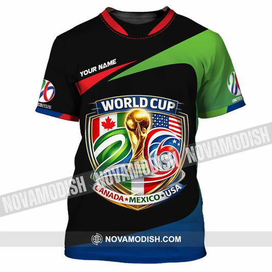 Unisex Shirt - Custom Fifa World Cup 2026 3D Shirt T-Shirt / S T-shirt