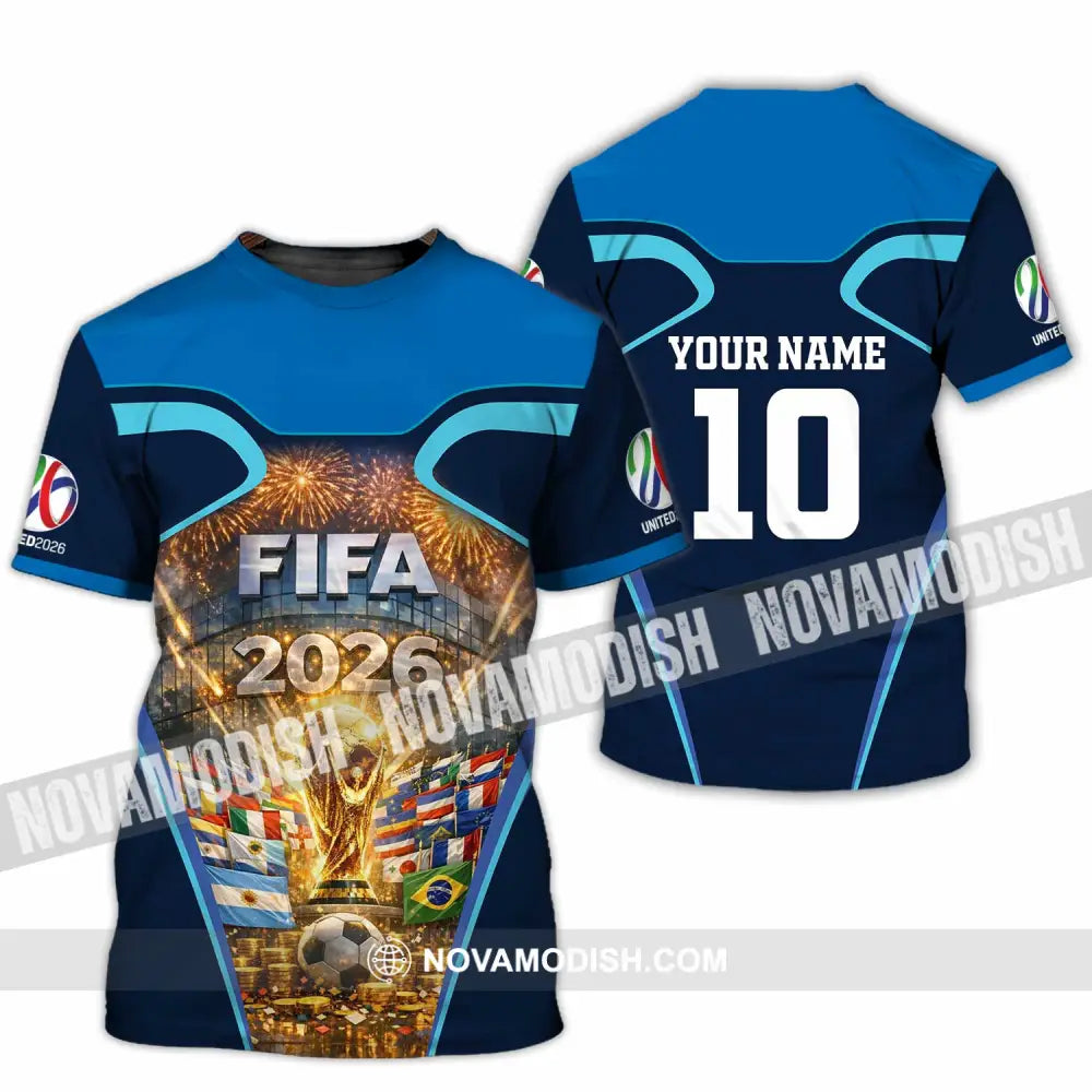 Unisex Shirt - Custom Fifa World Cup 2026 3D Shirt T-Shirt / S T-shirt