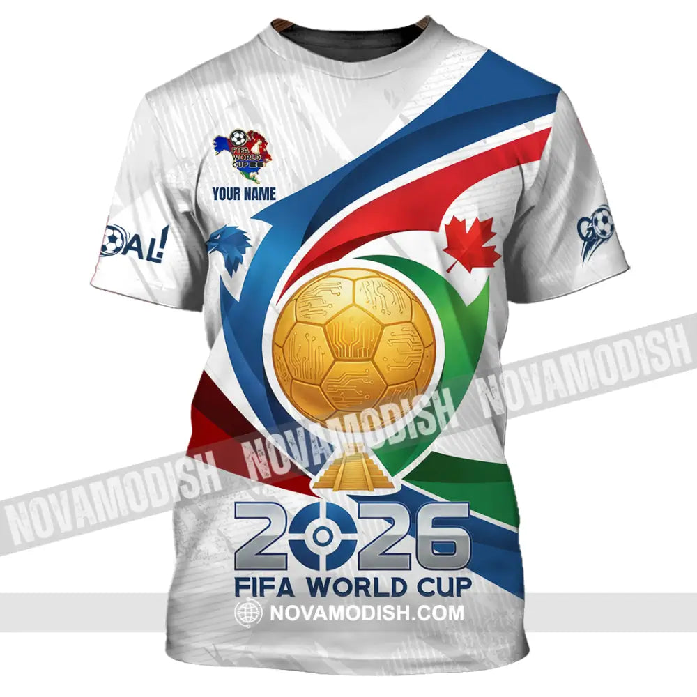 Unisex Shirt - Custom FIFA World Cup 2026 3D Shirt T-Shirt / S T-shirt