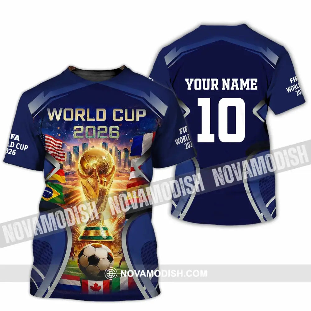 Unisex Shirt - Custom FIFA World Cup 2026 3D Shirt T-Shirt / S T-shirt