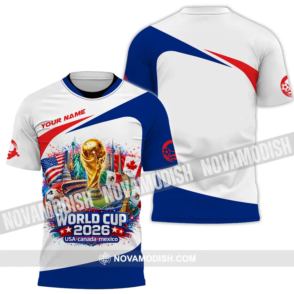 Unisex Shirt - Custom FIFA World Cup 2026 3D Shirt T-Shirt / S T-shirt