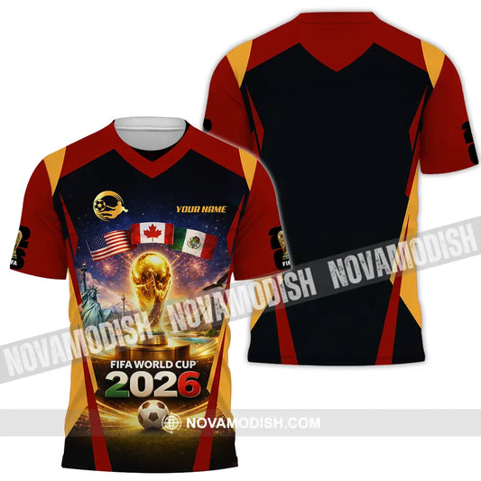 Unisex Shirt - Custom Fifa World Cup 2026 3D Shirt T-Shirt / S T-shirt