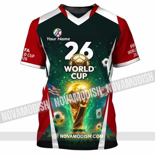 Unisex Shirt - Custom Fifa World Cup 2026 3D Shirt T-Shirt / S T-shirt