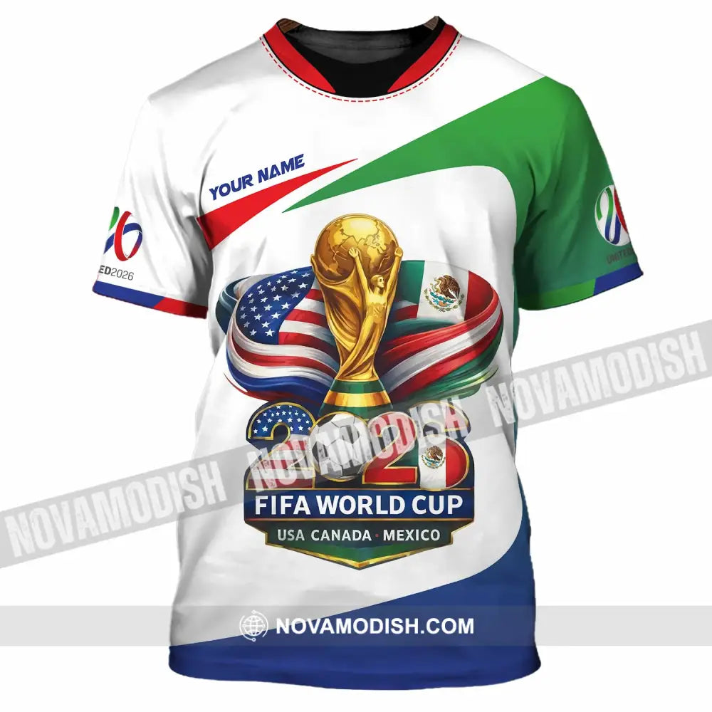 Unisex Shirt - Custom Fifa World Cup 2026 3D Shirt T-Shirt / S T-shirt